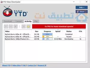 YTD Video Downloader تحميل