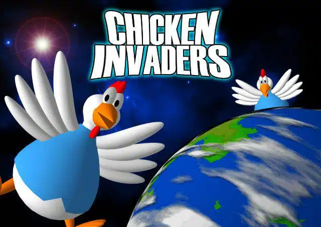 تحميل لعبة الفراخ القديمة Chicken Invaders رابط مباشر